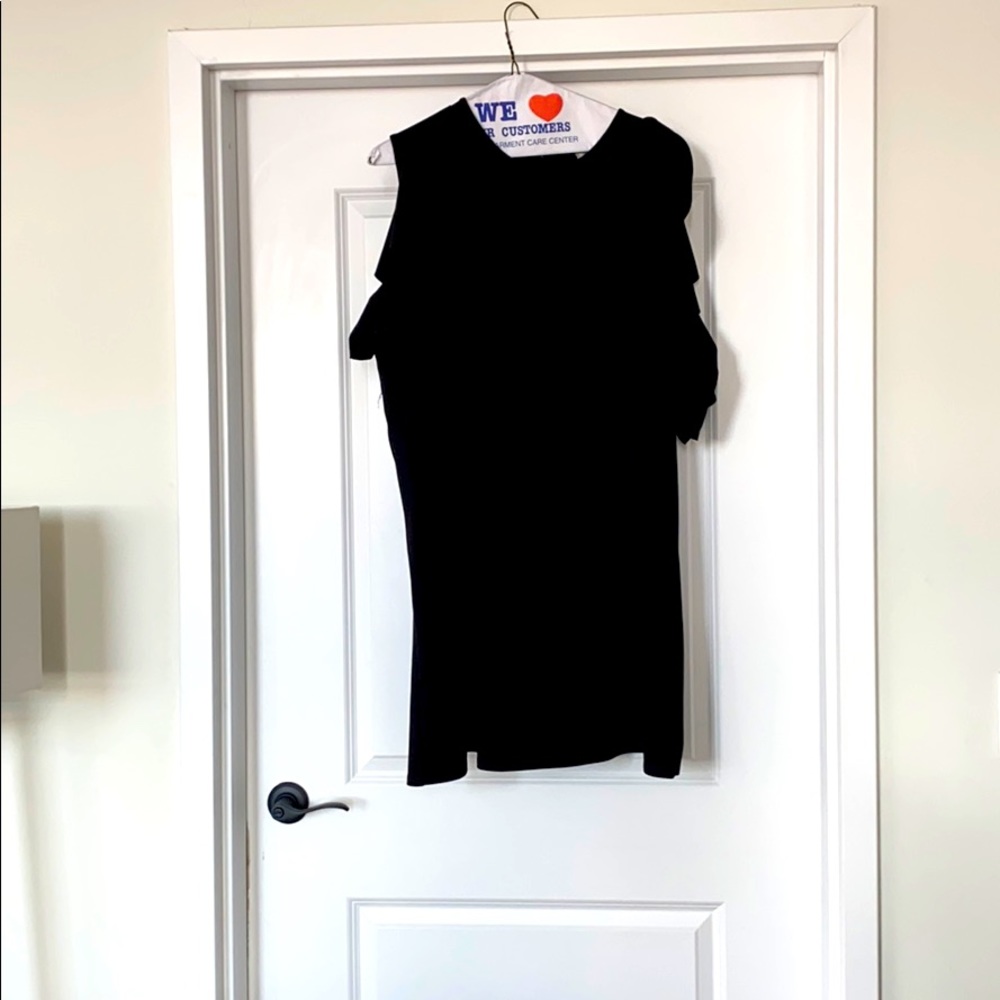 ASOS black cocktail dress